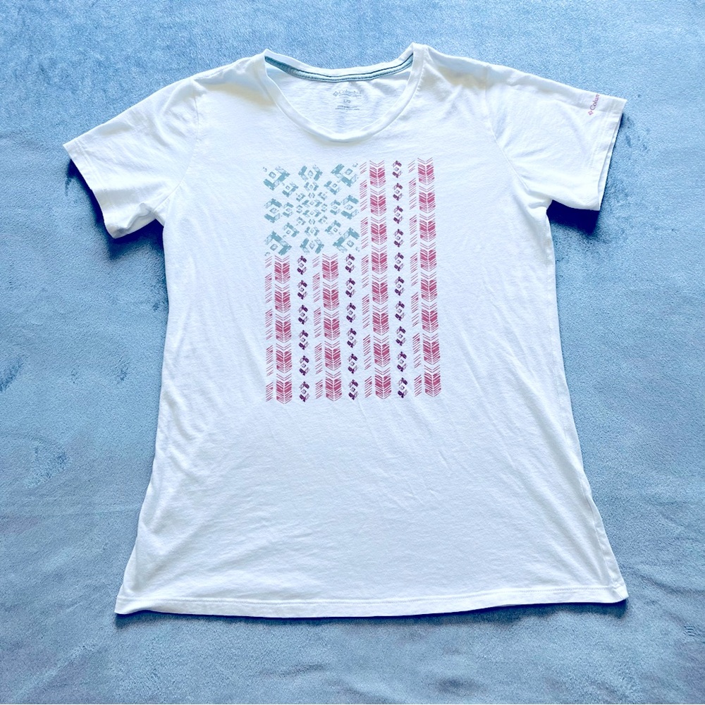 Columbia Patriotic flag t-shirt